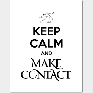 Roswell - Keep Calm and Make Contact Posters and Art